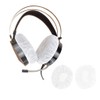 Tvoip 100Pcs White Non-Woven Sanitary Headphone Ear Cover, Disposable Super