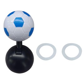 Car Push Start Button Cover, Car Engine Start Stop Button Ball-Bar, Car Push to Start Button Rocker Cover, Universal Car Interior Joystick Decor Accessories (Blue)