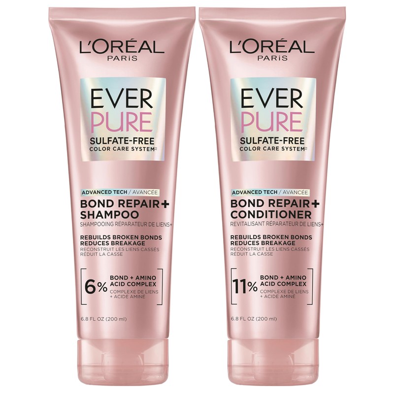 LOreal Paris EverPure Bonding Kit de champú y acondicionador para
