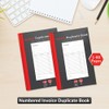 1-80 Pages Numbered Invoice Duplicate Book, Full A5 Size Invoice