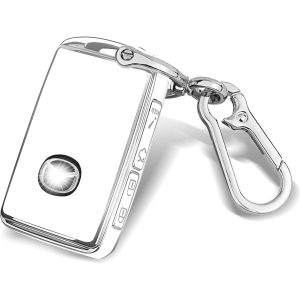 MILD EAST for Mazda Key Fob Cover with Keychain, 4-Buttons