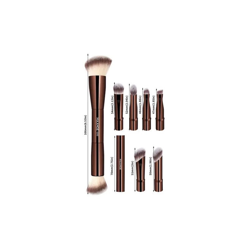 Set De Brochas Para Maquillaje Profesional, Brocha De Maquillaje Con