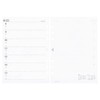 2026 A5 Size Weekly Diary Left Personal Organizer Refill 0472-026