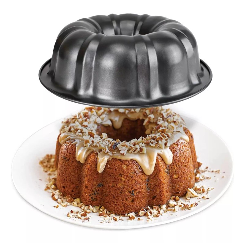 Clicmania Molde De Rosca Antiadherente Para Hornear Pan Gelatina