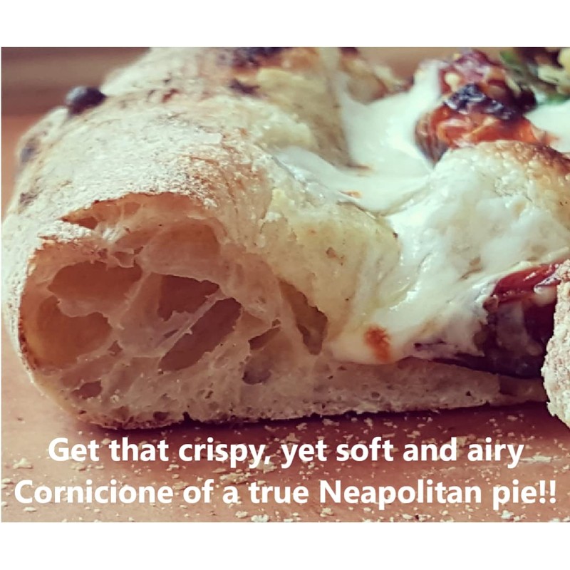 Vesuvio Pizza Accelerator Ring - Faster Better Pizza with just