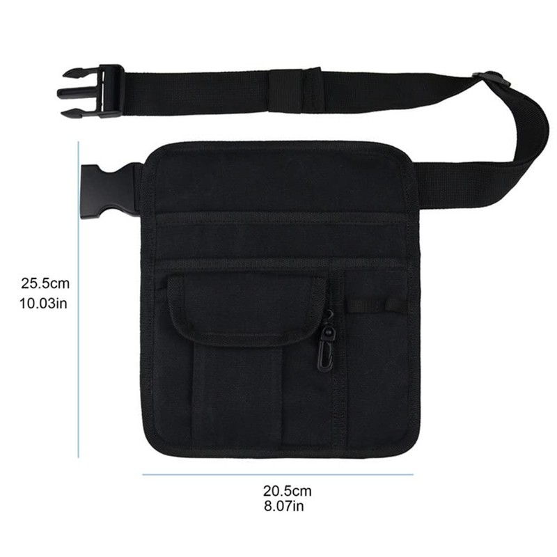 Server Waist Pouch Utility Tool Belt Money Bag Restaurant Apron