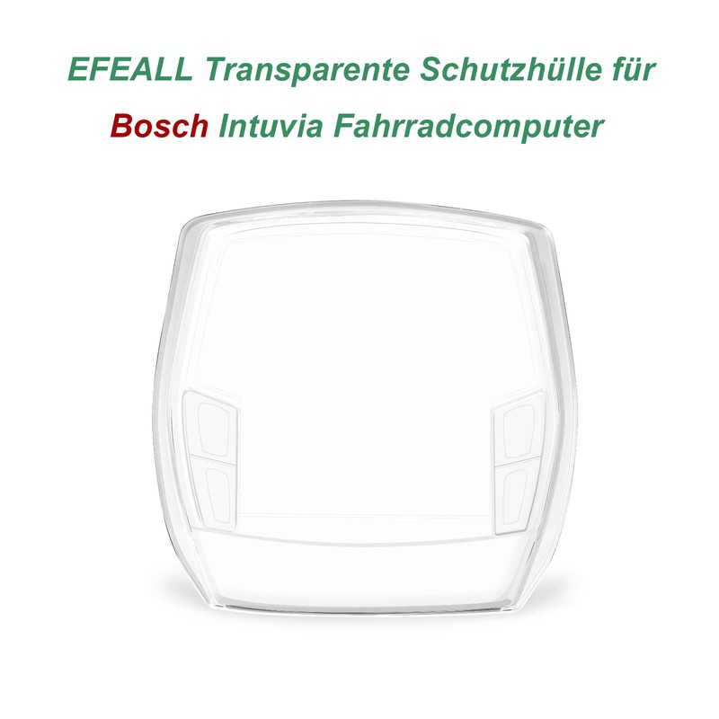 EFEALL Transparent Protective Case for Bosch Intuvia Bicycle Computer Transparent