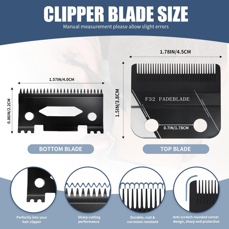 F32 Replacement Blade,Compatible with Wahl 5 Star Vapor Clipper 1