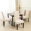 TOMMO Dining Room Chair Covers Set of 4, Stretch Removable