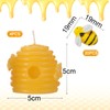 24 Pcs Beeswax Beehive Candle Set Includes 4 Pcs Honeycomb