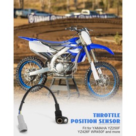 Throttle Position Sensor Fit for Yamaha YZ250F YZ426F WR450F and More, Replace 5TA-85885-01-00, 5TA-85885-00-00