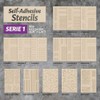 GREEN STUFF WORLD GSWD-10739 Green Stuff World Stencil Sheet Ambush