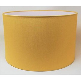 Cylinder Lampshade, Cotton Fabric, Handmade, For Ceiling Lamp / Table Lamp / Floor Lamp