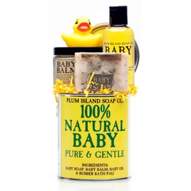 100% Natural Baby Gift Set (Rubber Ducky)