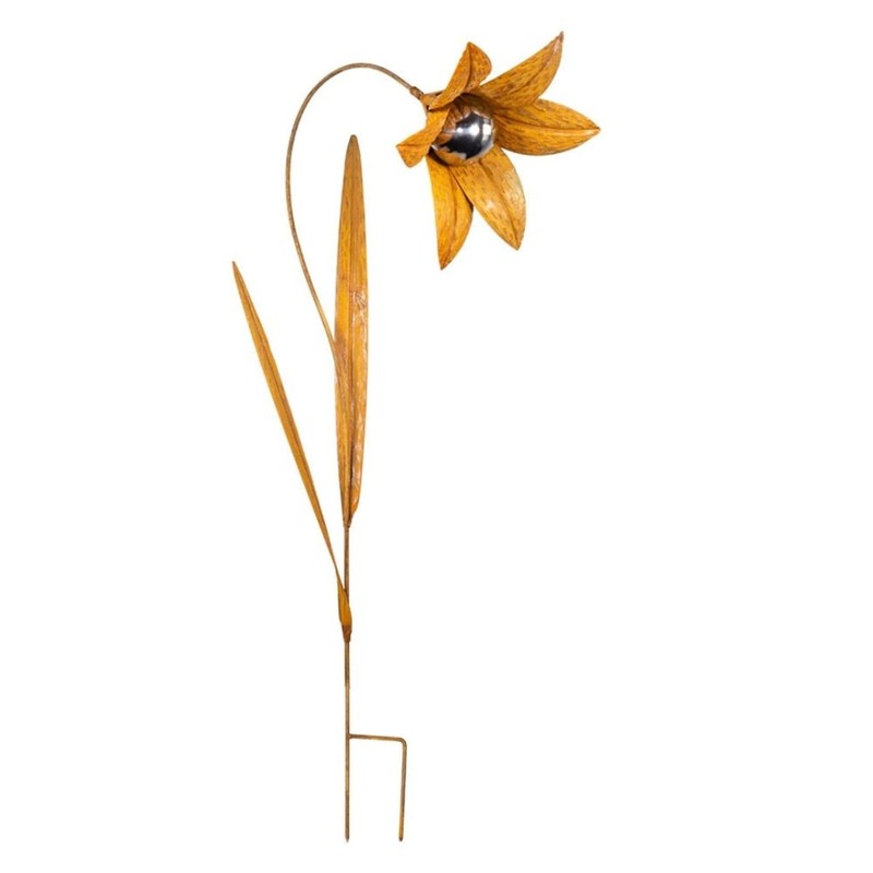 Cim Grate Garden Stake - Patina Flowers