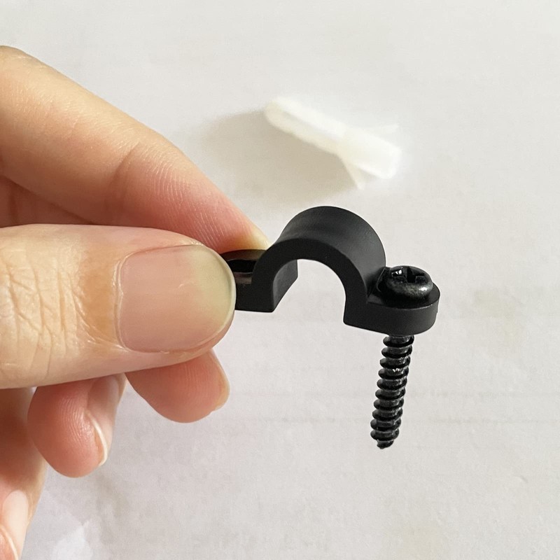 Wire Shelf Loop Clips 12Pcs Small Shelf Clips with Screws