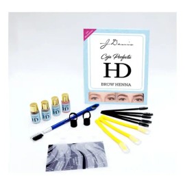 J.Denis Brow Henna Kit Profesional Cejas Perfectas HD Tinte Natural                                                                                   