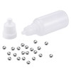 sourcing map 100pcs 5.5mm 304 Stainless Steel Balls with 10pcs