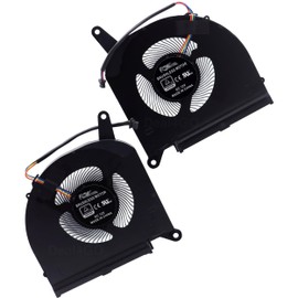 Deal4GO 7mm CPU & GPU Graphics Cooling Fan Replacement for Gigabyte Aorus 15G 15P 17G KB SB WB XB|Aero 15 OLED 17 HDR XA KB SB XB WB (RTX 20xx GPU)