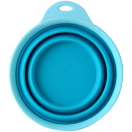 Popware Popware Flat Bowl, Blue, L Size