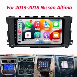Tuok_18 For Nissan Altima Teana 2013-2018 Apple Carplay Android 12 Car Stereo Radio GPS