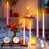Whaline 5Pcs Pink Bow LED Flameless Candles Cute Coquette Bowknot