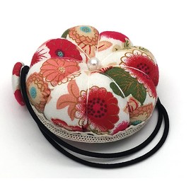 ANCLLO 2 Pieces Pumpkin Needles Multifunctional Round Wrist Needle Insert for Sewing Machine DIY Craft Cross Stitch (Red)