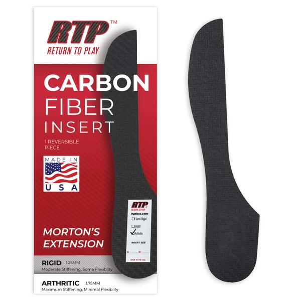 Carbon Fiber Modified Morton's Extension Arthritic Shoe Insert 26 cm