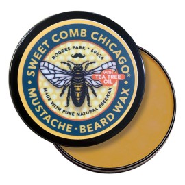 Cera Para Bigote Y Barba, Sujeción Media Para Peinar El Cabe