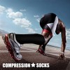 3 Pack Premium Compression Socks for Enhanced Performance & Recovery