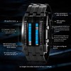 Reloj Electrónico Binario, TXG Reloj Digital para hombre con LED,