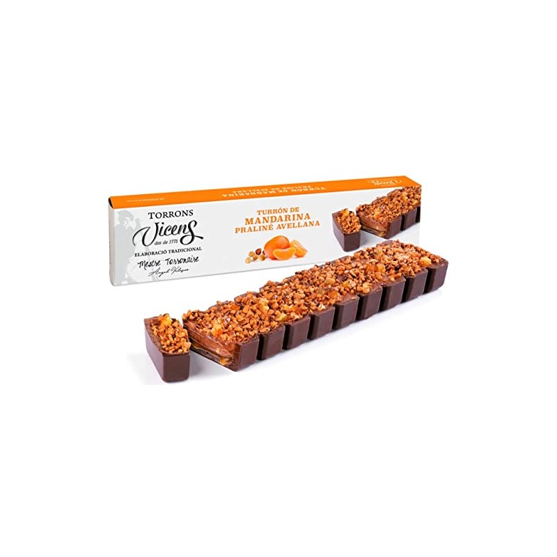 Vicens Agramunt's Torrons - Natura Collection - Tangerine Nougat with