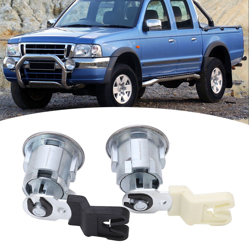 Car Front Door Lock Cylinder Set XL2Z7821990AC Replacement For Ford