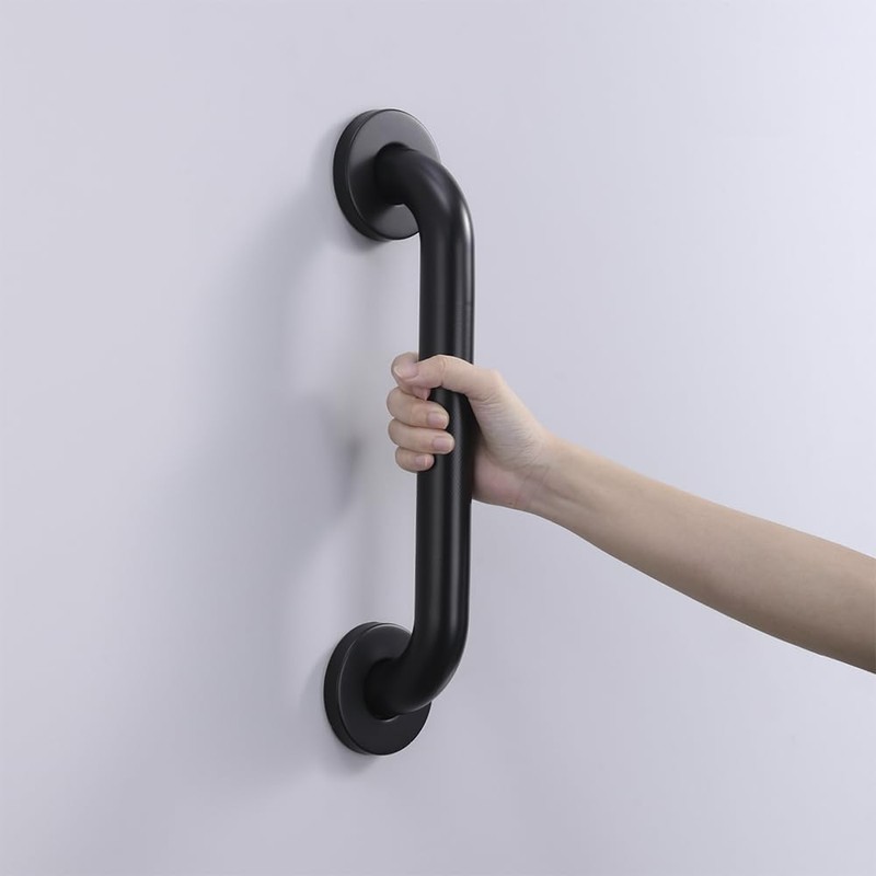 Jakarda 2pack Textured Handicap Grab Bar for Shower, Shower Handles