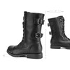 DREAM PAIRS Women's Terran Black Mid Calf Built-in Wallet Pocket
