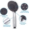 35 Setting High Pressure 3-Way Dual Shower Head Combo, Hand