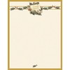 Great Papers! Vintage Christmas Holly Letterhead, 80 count, 11" x