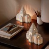 Kähler City Urbania Light House Ceramic Architectural Clear Silhouette Blue