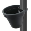 Drain Pipe Flower Pot Holder Sturdy Lightweight Garden Flower Pot,