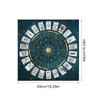 Tarot Mat | Square Flannel Altar Tarot Cloth | Flannel