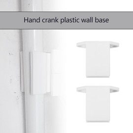 Create idea 3pcs Crank Holder 44.3x56.3mm Plastic Crank Wall Bracket with Screws for Awning Roller Blind Louvre Window 13mm Crank Rod