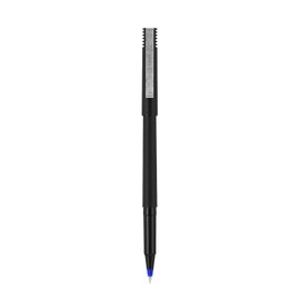 Sanford Uniball Roller Stick Pen, 0.5mm Micro Point, Blue Ink, Dozen (60153)