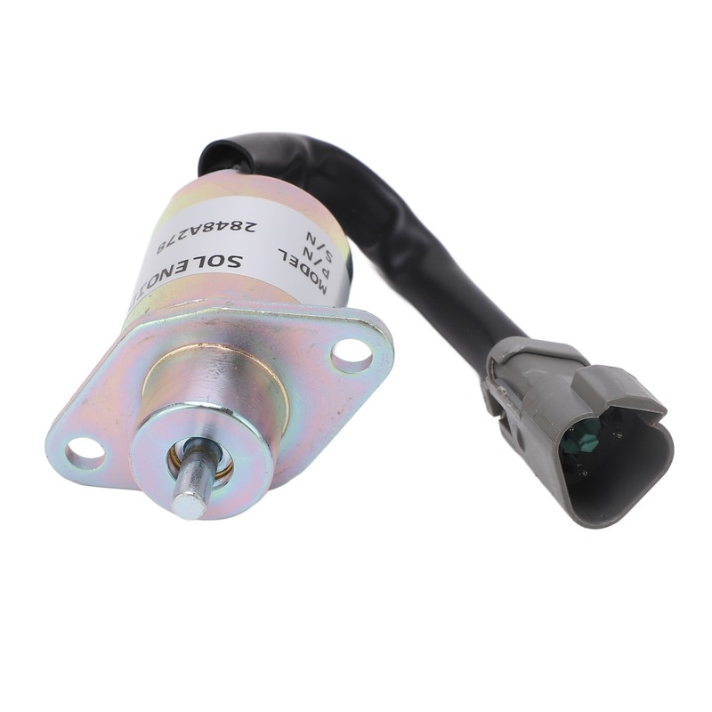 Shut Off Solenoid Valve Fuel Stop Flameout Valve Excavator Accessory