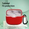 Soft Silicone Protective Case Cover Compatible with JBL Tune 130NC
