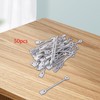 Milageto 50Pcs Hair Perm Rods Hairdressing DIY Tools Perm Tools,