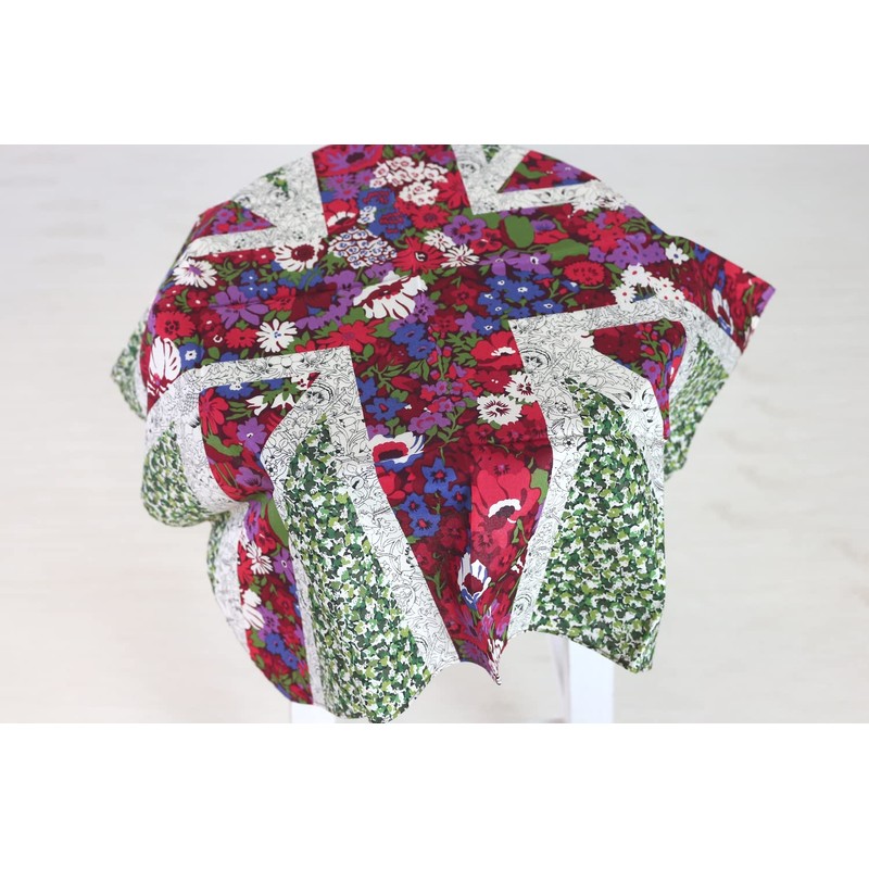 FLORET LONDON [LIBERTY PRINT Liberty Print] Cross Union Jack Green