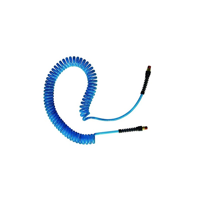 Empire Brass CRD-Coil-BLU-HS Blue Coiled Extension Hose for Quick Disconnect