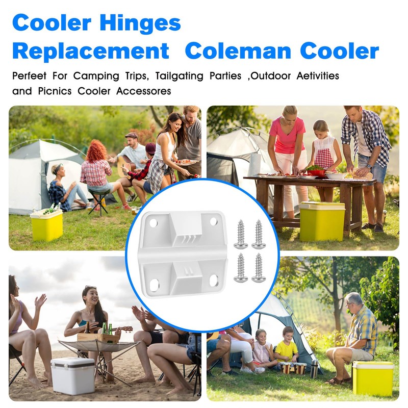 Replacement for Coleman Cooler Hinges Coleman Cooler Parts 5253 6262