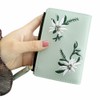 Unbranded Womens Leather Wallet Flower Embroidery Coin Purse Short Zipper
