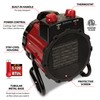 Performance Tool W5010 1500W Ceramic Small Electric Space Heater with